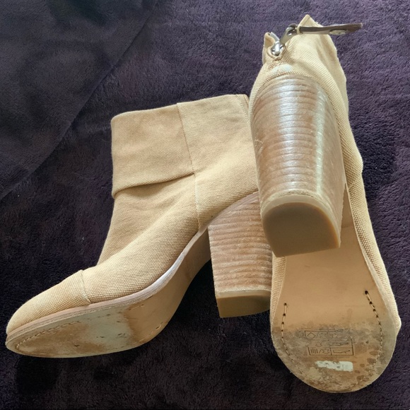 rag & bone Canvas Heeled Bootie - Picture 4 of 6